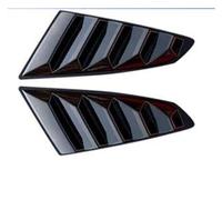 Aileron Fenêtre Arrière Voiture Pour Mustang 2015 2016 2017 2018 2019 Persiennes Vitre Arrière Scoops Spoiler Accessoires Décoratifs Voiture(B Glossy Black)