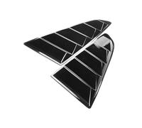 Aileron Fenêtre Arrière Voiture Pour Mustang 2015-2021 Persiennes Vitre Arrière Voiture Scoops Spoiler Panneau Voiture Couvercle Ventilation Latérale(Gloss black)