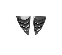 Aileron Fenêtre Arrière Voiture Pour Tesla Pour Modèle Y 2019 2020 2021 2022 Couvercle Séparateur Becquet Fenêtre Latérale Voiture Garniture Pare-soleil Fenêtre Triangulaire Arrière(Carbonfiber)