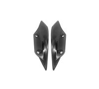 Aileron Fixe carénage Moto pour S1000RR S1000 RR 2015-2018 S 1000RR Accessoires Moto Carénage Avant Panneau Couvercle Aile Ailettes Aérodynamiques Carbone(Fumée)