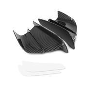 Aileron Kit D'aile Aérodynamique pour Aileron De Moto pour Agusta pour Superveloce 75th pour AGO 800 F4 pour Claudio LH44 1000 RR F3 pour Rosso RC 675 Carénage(Carbon Fiber Texture)