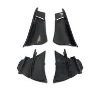 Aileron Latéral Aérodynamique Fixe pour Moto pour Ducati pour Streetfighter V4R 2018-2022 Garnitures de Cadre(Carbon Paint)