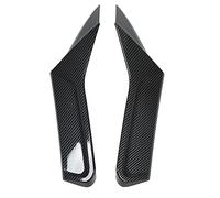 Aileron latéral de fenêtre arrière, Garniture de Protection Durable en matériau ABS de qualité supérieure pour MK8 VIII R GTD 2020 Plus Paire (Style Fibre de Carbone)