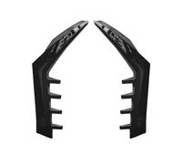 Aileron Latéral De Lunette Arrière pour VW pour Golf 8 MK8 GTI GTD TSI TD Pro GTI pour R-Line 2020-2023 Lot De 2(Black)