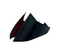 Aileron Latéral De Moto 1 Paire d'ailes Aérodynamiques Aileron De Carénage pour CBR1000RR 2017 2018 2019(Black-b)