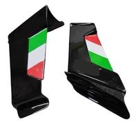 Aileron Latéral De Moto pour Aprilia RS660 2021-2023 Kit Aérodynamique D'aileron Capot Accessoires Spoiler Extension Capot(Color-A)