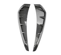 Aileron Latéral Diffuseur Autocollants Carrosserie Voiture, 1 Paire, Couleur Carbone, Ventilation Latérale Garde-Boue Décoratifs Extérieurs Automobiles