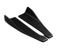 Aileron Latéral Diffuseur Becquet De Voiture Universel 35cm 48cm, Pare-Choc Latéral, Jupe Latérale Arrière, Ailes À Bascule Garnitures Protection Noires Brillantes