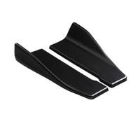 Aileron Latéral Diffuseur Becquet De Voiture Universel 35cm 48cm, Pare-Choc Latéral, Jupe Latérale Arrière, Ailes À Bascule Garnitures Protection Noires Brillantes