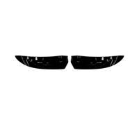 Aileron Latéral Diffuseur Lame De Pare-Choc Arrière Voiture, Becquet Diffuseur pour Mini pour Cooper F55 F56 F57 JCW 2014-2021, Protecteur Séparateur Noir Brillant