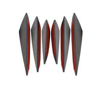 Aileron Latéral Diffuseur Lame De Pare-Choc Avant Voiture Universelle, Décoration Diffuseur, Ailettes Séparation, Becquet Carrosserie Canards, Accessoire Modifié