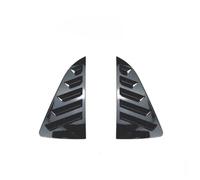 Aileron Latéral Diffuseur Paire De Couvercles Volet Fenêtre Arrière Voiture, Accessoires Ventilation Latérale pour VW pour Polo MK5 6R 6C 2011-2018