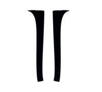 Aileron Latéral Diffuseur pour VW pour Golf 5 Standard Fenêtre Arrière Côté Spoiler Lèvre Aile Brillant Noir Queue Séparateur Garniture
