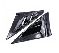 Aileron Latéral Fenêtre Arrière Pour Civic Pour Type Pour R Hatchback 2020 2021 Persiennes Fenêtre Latérale Arrière Pare-soleil Accessoires Garniture Couverture(Glossy Black)