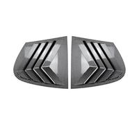 Aileron Latéral Fenêtre Arrière Pour Série 1 Pour E87 2005 2006 2007 2008 2009 2010 2011 Couvercle Volet Fenêtre Arrière Voiture Becquet Noir Brillant Persienne Latérale(Carbon Fiber)