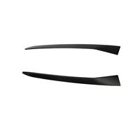 Aileron Latéral Fenêtre Arrière Pour X4 Pour G02 2019 2020 ABS Noir Voiture Arrière Côté Becquet Lèvre Aile Revêtement D'habillage Fenêtre(Matte Black)