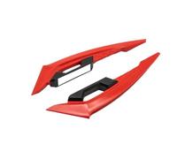 Aileron Latéral Lot De 2 Ailerons Aérodynamiques Universels Pour Moto, Déflecteurs D'air Latéraux, Accessoires De Décoration Pour Casque De Moto