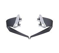 Aileron Latéral pour Ducati pour Monster 950 2021 - Pièces De Panneau De Becquet D'aile De Moto kit Spoiler(Black Silver)