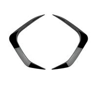 Aileron Lèvre Pare-Chocs Avant ABS Cadre De Prise d'air Latéral pour X1 U11 pour M-Sport 2023 2024(Noir Brillant)