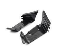 Aileron Moto 1 Paire Becquets Latéraux Moto Ailerons Vent Fixes Kit d'ailes Aérodynamiques pour RS660 pour Tuono 660 2021-2023 Sabot Moteur Moto(Look de Carbone)