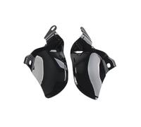 Aileron Moto 1 Paire Déflecteurs d'air Cadre Central Moto Bouclier Thermique pour Softail pour Fat Boy pour Breakout 2018-2023 Sabot Moteur Moto(Noir)