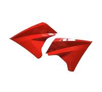 Aileron Moto Aérodynamique pour CBR650R Panneaux Latéraux Siège Protections Latérales Remplissage Carrosserie Moulage Injection Cadre Spoiler Réservoir Carburant Latérales(Rouge)