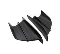 Aileron Moto Aérodynamique pour YZF pour R1 pour R6 pour R25 Nouvelle Aileron D'aileron Latéral Aérodynamique De Moto(Matte Carbon Look)