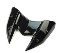 Aileron Moto Couvercle Carénage Capot Avant Moto Pare-Brise Déflecteur Vent À Double Bulle pour Kawasaki pour Z800 pour Z 800 2012-2016 Sabot Moteur Moto(Noir)
