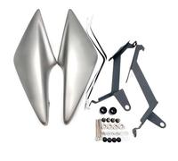 Aileron Moto Couvercle Carénage Panneau Latéral Siège Gauche Et Droit pour XSR900 pour XSR 900 2016-2021 Accessoires Moto Sabot Moteur Moto(Gris)
