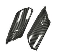 Aileron Moto Couvercle Protection D'amortisseur Fourche Suspension Avant Moto pour Kawasaki pour ER6N pour ER-6N pour ER 6N 2012-2016 Sabot Moteur Moto(Look de Carbone)