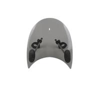 Aileron Moto Extension de Pare-Brise réglable pour Moto Kawasaki Z750 Z800, Ninja 400 Z900 Z1000 ER6F, Versys 650 1000(Grey)