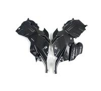 Aileron Moto Garde-Boue Avant Arrière Fibre Carbone pour Moto pour Ducati pour Diavel V4 2023 2024 Panneau Latéral Réservoir Carénage Bosse Ailerons Aile AéRodynamique(Engine Cover)