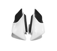 Aileron Moto Kit Aérodynamique De Carénage Aileron Latéral Fixe pour Moto CFMOTO 450 SR/SRS, Modification GP, 450 Spoilers(Blanc)