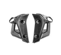 Aileron Moto Kit de décoration carrosserie en Fibre carb ABS pour Clignotants latéraux Moto pour FZ07 MT07 2021-2024