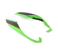 Aileron Moto pour Kawasaki ZX-4R, ZX4R, ZX-4RR, ZX4RR, ZX-25R, ZX25R 2020-2025 Aileron Arrière De Moto Aérodynamique(Black Green)
