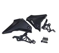 Aileron Moto pour MT09 pour MT-09 MT 09 SP Gen 3 Et Gen 4 21-25 Remplissage Panneaux Latéraux Avant Cache Plaque Décorative Cadre Et Carénage poilers et ailerons pour Moto(Matt Black)