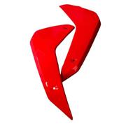 Aileron Moto pour R1300GS 2023 2024 2025 | Couvercle Radiateur Moto Carénage Du Panneau Latéral Avant Capot Central(Bright red)