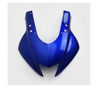 Aileron Moto pour YZF-R3/Pour YZF-R25 Carénage De Capot Supérieur De Nez Avant Couvercle De Masque De Capot De Phare Style Amélioré Petits Yeux(Blue)