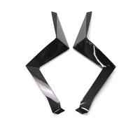Aileron Moto pour ZONTES 368G 368 G 368-G Modification Bande D'enroulement Coupe Aile Vent Fixe Protection Latérale Jambes Aile AéRodynamique(Carbon Fiber Pattern)