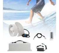 Aileron Motorisé Électrique, Moteur sans Balais De Poussée 24 V 12 Kg 360 W avec Hélice, Batterie Et Télécommande, for Kayak, Bateau De Pêche, Planche À Pagaie