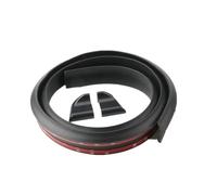 Aileron Non perforé adapté à la Chevrolet Volt Tail, Texture en Fiber de Carbone modifiée, Aile Fixe Souple Spoiler Voiture Lıp Spoiler Lıp(3.5cm Matte Black)