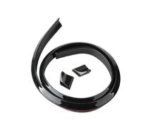 Aileron Non perforé adapté à la Chevrolet Volt Tail, Texture en Fiber de Carbone modifiée, Aile Fixe Souple Spoiler Voiture Lıp Spoiler Lıp(Glossy Black 4.5CM)