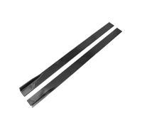 Aileron Panneaux latéraux 2.2m Noir Brillant Universel Voiture Jupe Latérale Aile Extensions Fendeurs Culbuteur pour F30 F80 F82 M4 F32 F36 E90 E92 F10