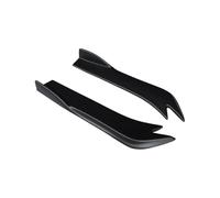 Aileron Panneaux latéraux pour pour Mondeo 2013-2020 Voiture Pare-Chocs Arrière Spoiler Lèvre Aile Garniture Protection Anti-Crash Diffuseur Wrap Angle Splitter(Noir Mat)