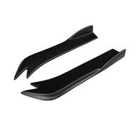 Aileron Panneaux latéraux pour Série 3 E90 E91 E92 E93 F30 F35 330i 320i 325i M3 Voiture Pare-Chocs Arrière Séparateurs Tabliers Lèvre Diffuseur Aile Angle Enroulement(Noir Mat)