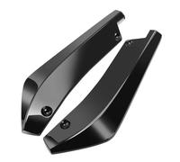 Aileron Pare-Chocs Arrière Canard Splitter Becquet Latéral Diffuseur Kit Carrosserie Valence Car Accessoires pour Mitsubishi pour Lancer 2008-2017(Noir)