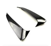 Aileron Pare-Chocs Arrière Voiture pour Benz Classe C Coupé C205 2015-2019 1 Paire Séparateurs Pare-Chocs Arrière Voiture Becquet Canard Grille D'aération(Carbon Look)