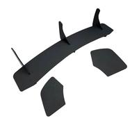 Aileron Pare-Chocs Arrière Voiture pour VW pour S&cirocco R 2008-2016 Support D'échappement 3 Ailettes Séparateur Démarrage Garde Plaque Becquet Lèvre Diffuseur Pare-Chocs Arrière