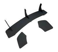 Aileron Pare-Chocs Arrière Voiture pour VW pour S&cirocco R 2008-2016 Support D'échappement 3 Ailettes Séparateur Démarrage Garde Plaque Becquet Lèvre Pièces Automobiles Diffuseur