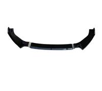 Aileron Pare-Chocs Avant Lame Pare-Choc Avant pour VW pour Golf MK7 MK7.5 pour GTI R pour Line Diffuseur Couvercle Spoiler Lame Protection Inférieure Kit Carrosserie(Glossy Black)